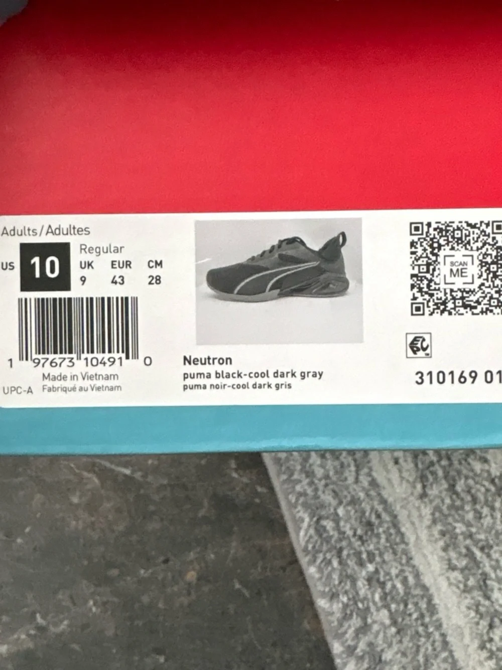 Puma Black Men's Athletic Running Sneakers